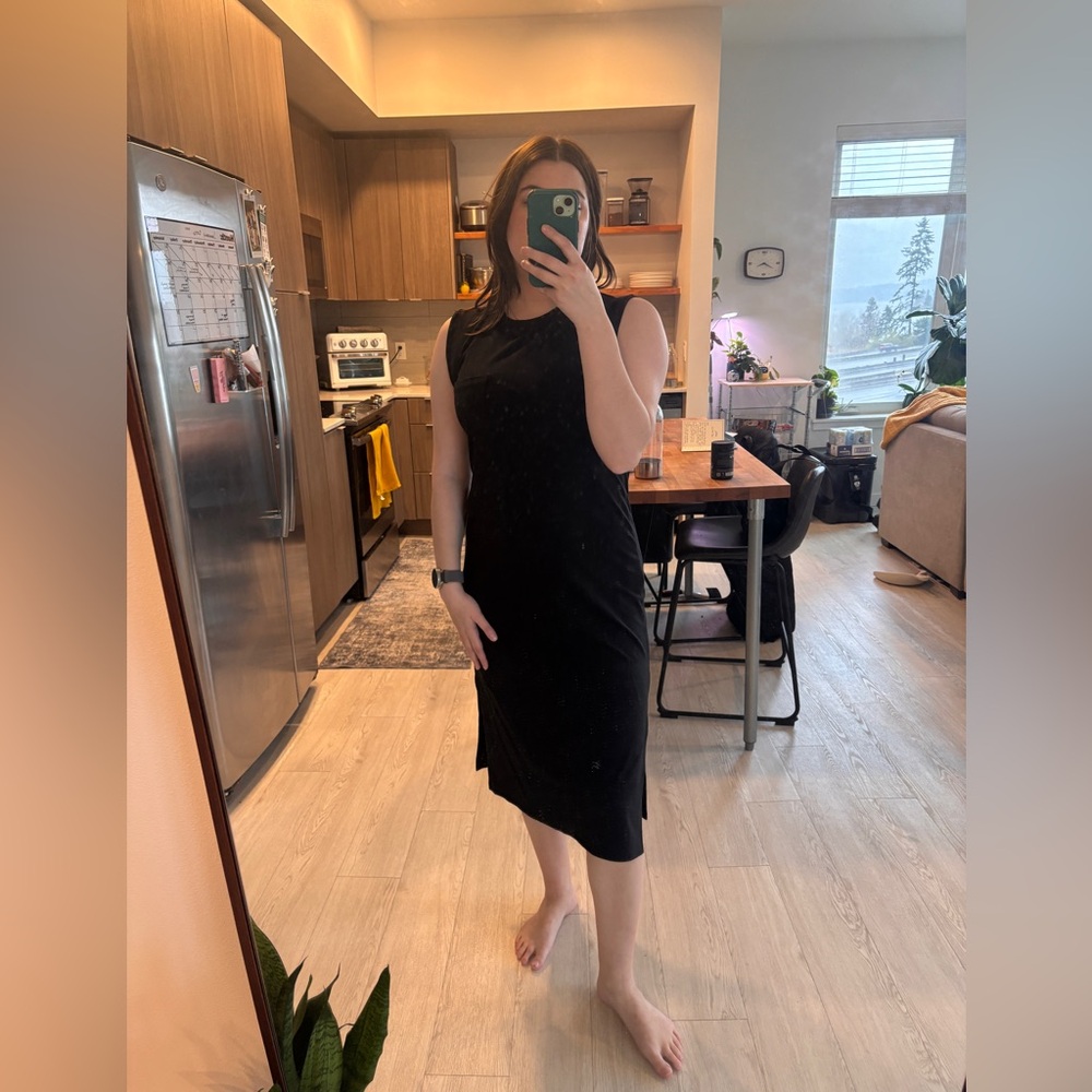 NWT Theory Muscle Tee Dress - Picture 2 of 4
